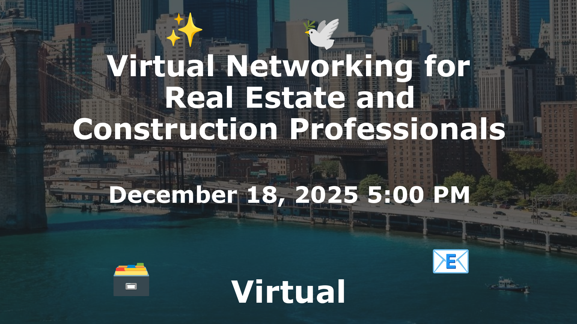 Virtual Networking for Real Estate and Construction Professionals event image